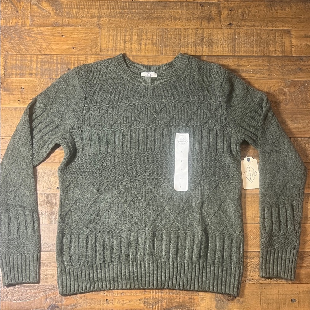 Ladies Green Sweater